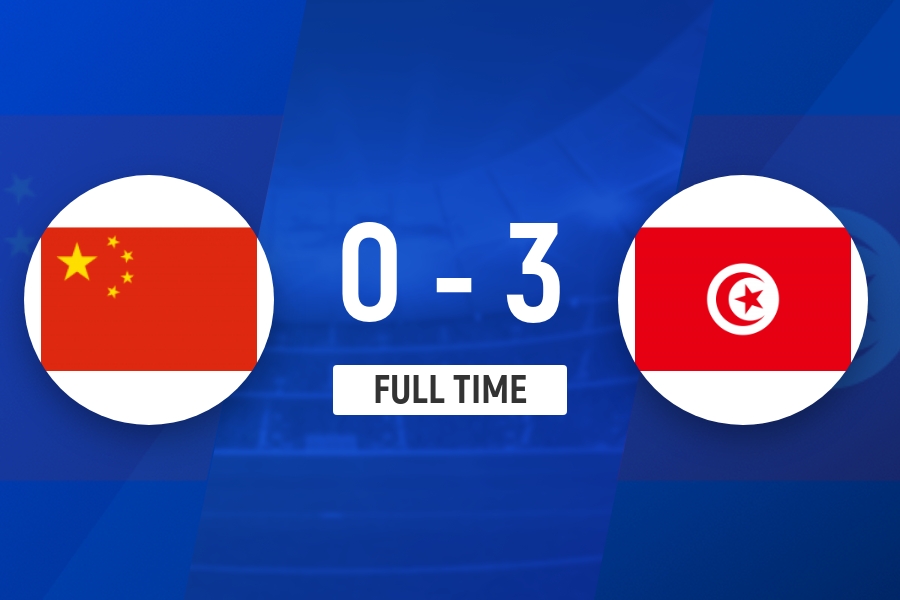 U19国足土伦杯收官战0-3负突尼斯 武之程失误杨展彭两黄离场 U19国足土伦杯收官战0-3负突尼斯 武之程失误杨展彭两黄离场