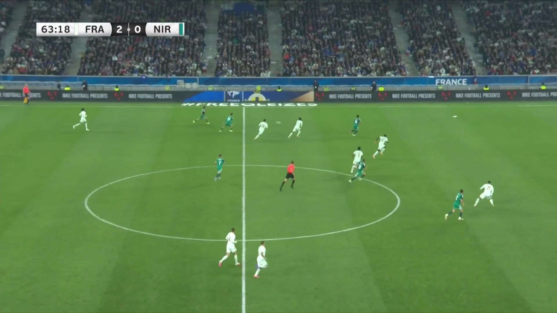 北爱尔兰左路反击机会，门前凯利跟进轻松包抄破门！