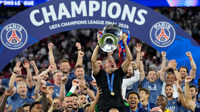 欧冠夺冠赛前参考:巴黎1赔6冲击三连冠 3队并列第2