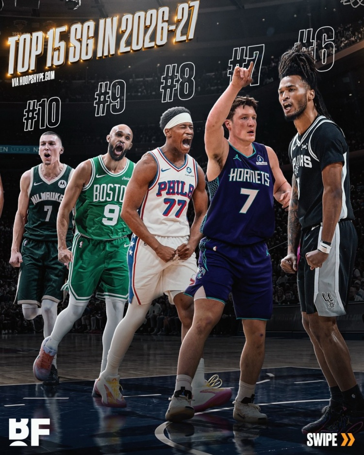 美媒评新赛季TOP15分卫!华子第1 米切尔第2 布克第3 阿门第4 美媒评新赛季TOP15分卫!华子第1 米切尔第2 布克第3 阿门第4