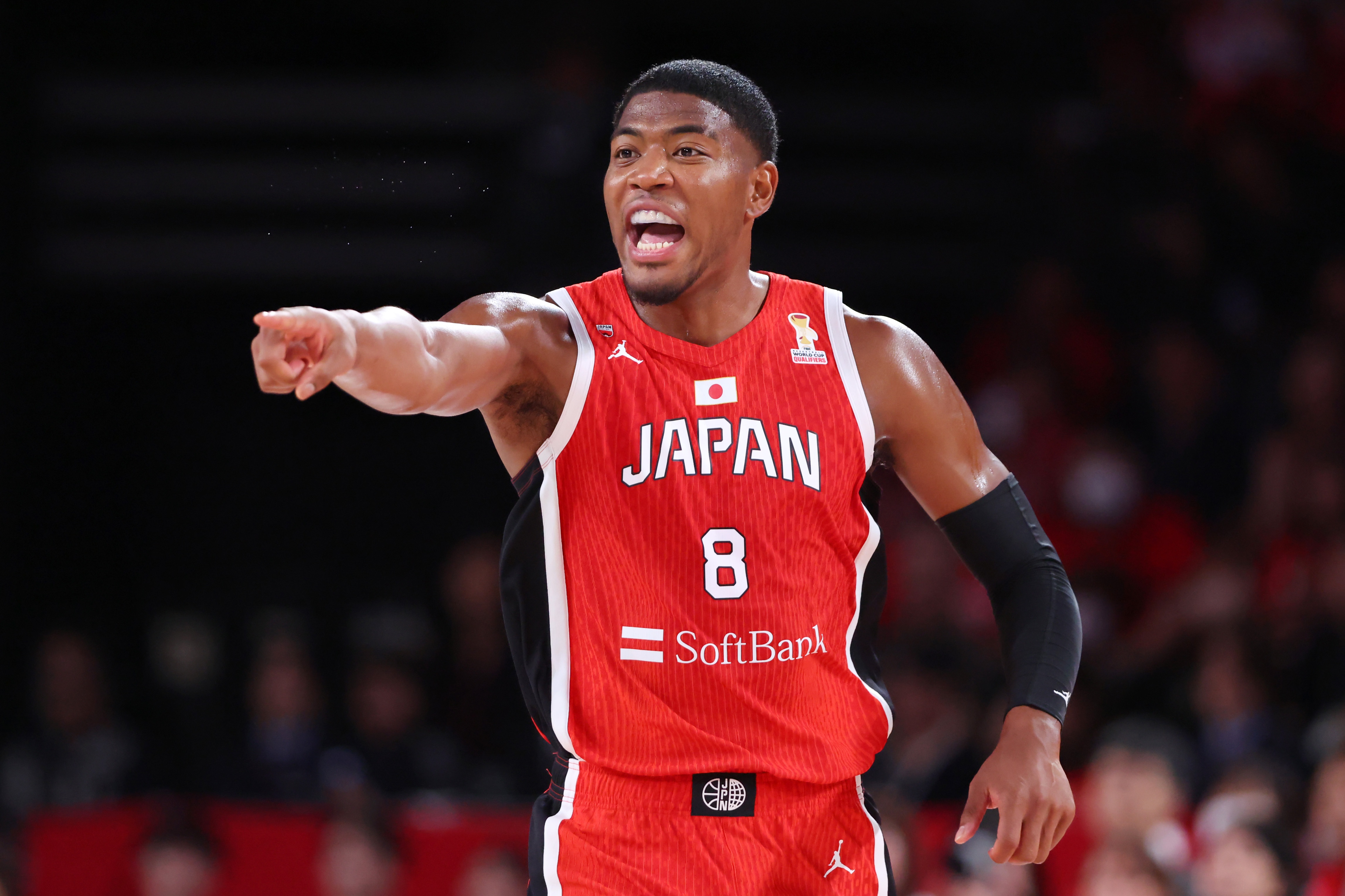 碾压！日本男篮53分狂胜卡塔尔 八村塁轰30+6+4+3+4&正负值+49
